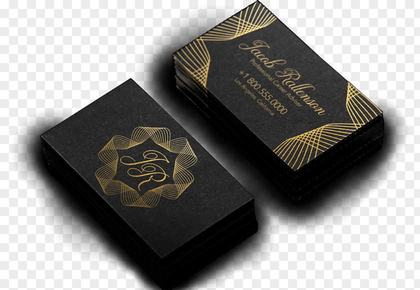 Business Card Mockup Brand Font PNG