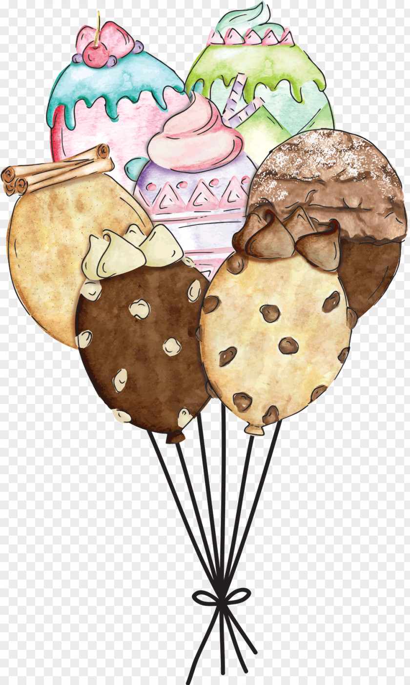 Home Baked Bakery Ice Cream Cones Cake Product Biscuits PNG