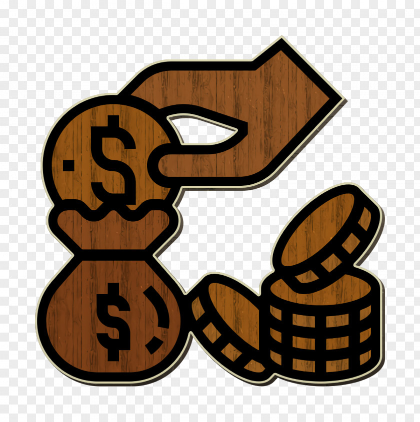 Money Bag Icon Business And Finance Crowdfunding PNG