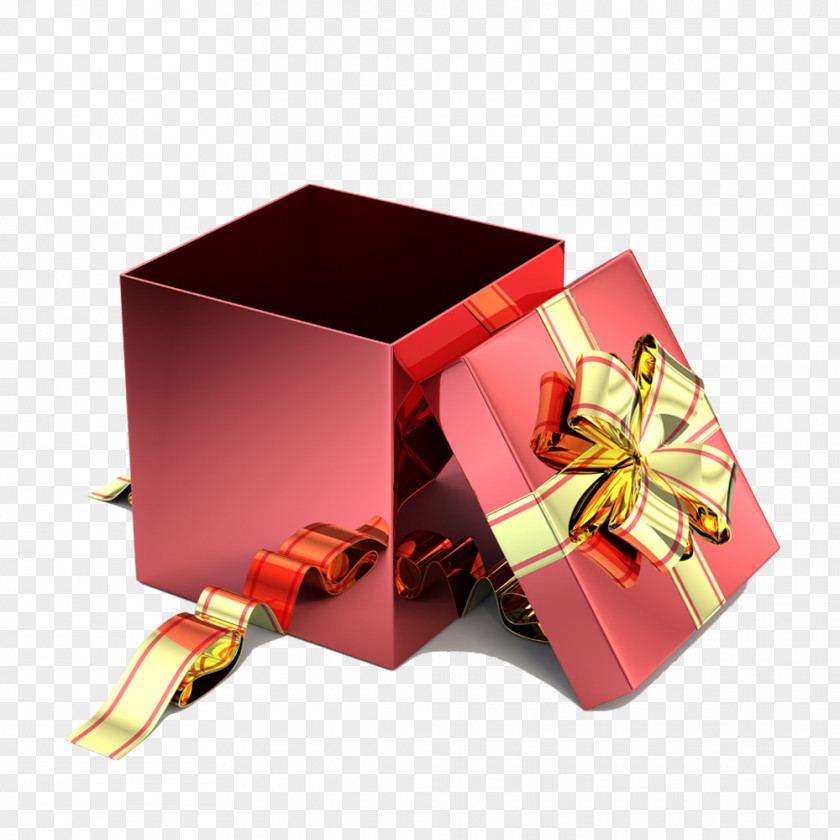 Open The Gift Box Paper Decorative Stock Photography PNG