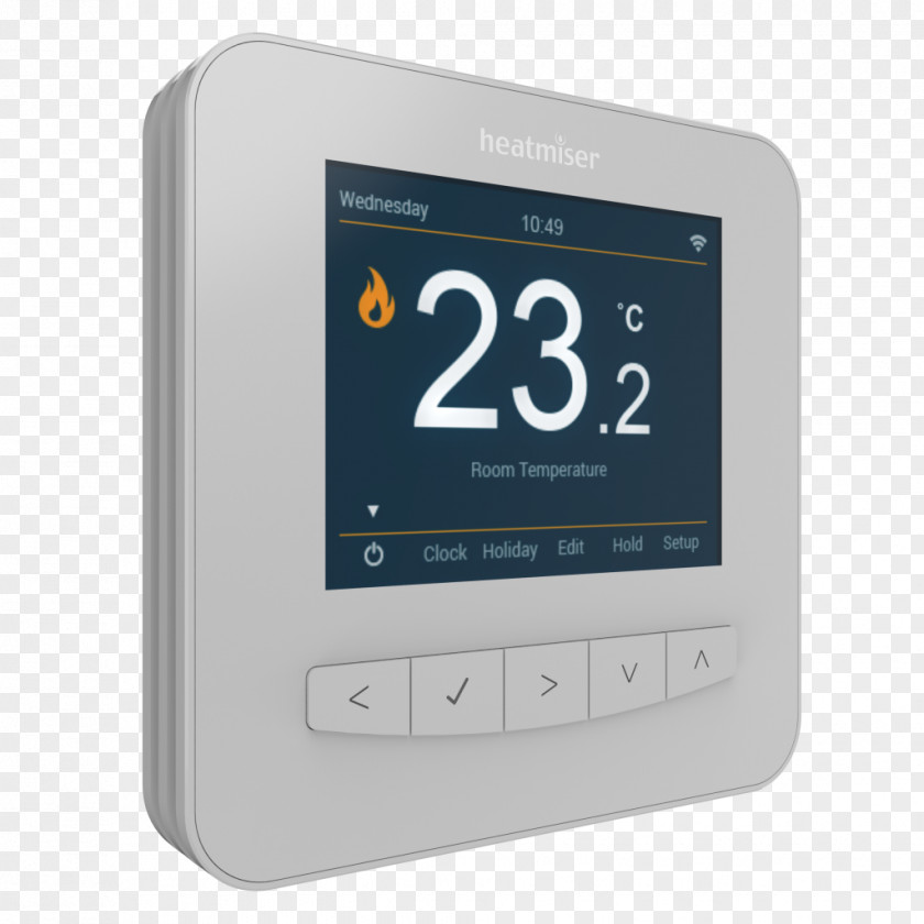 Smart Thermostat Underfloor Heating Wi-Fi Nest Labs PNG