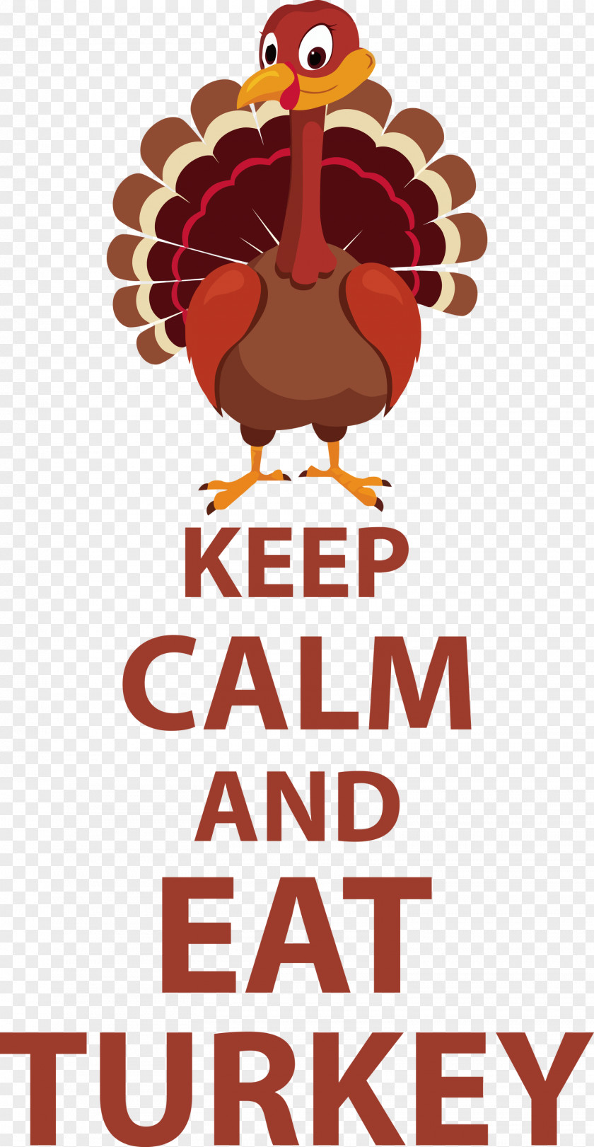 Eat Turkey Keep Calm Thanksgiving PNG