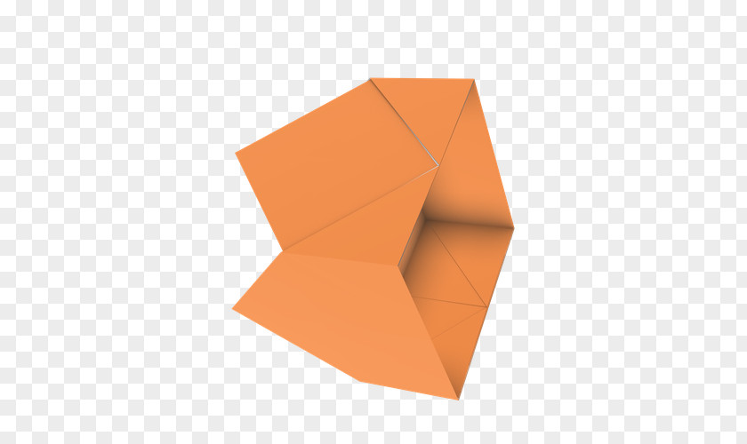Line Origami Paper PNG