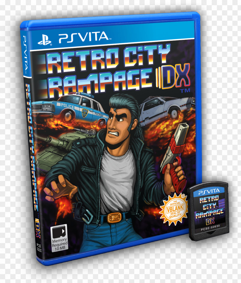 Playstation Retro City Rampage PlayStation Vita Broken Age Limited Run Games PNG