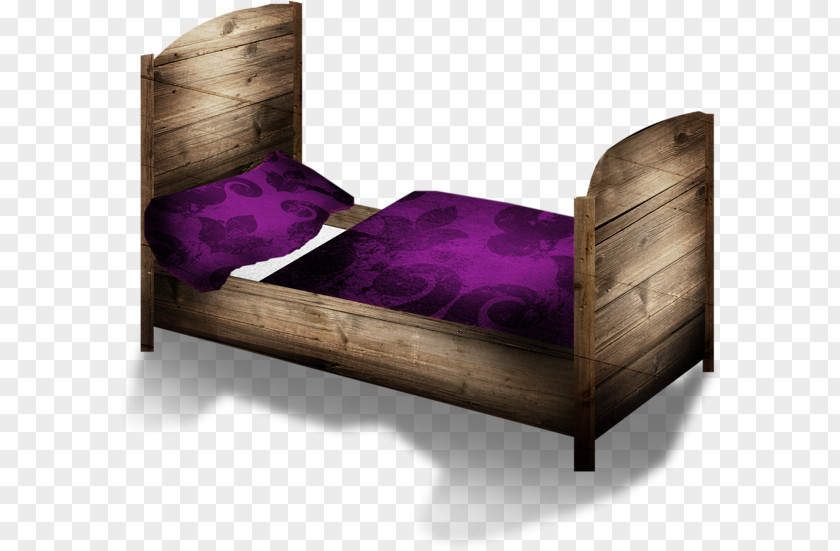 Bed Frame Sofa Wood PNG