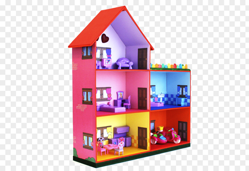 Casita Dollhouse Barbie Monster High PNG