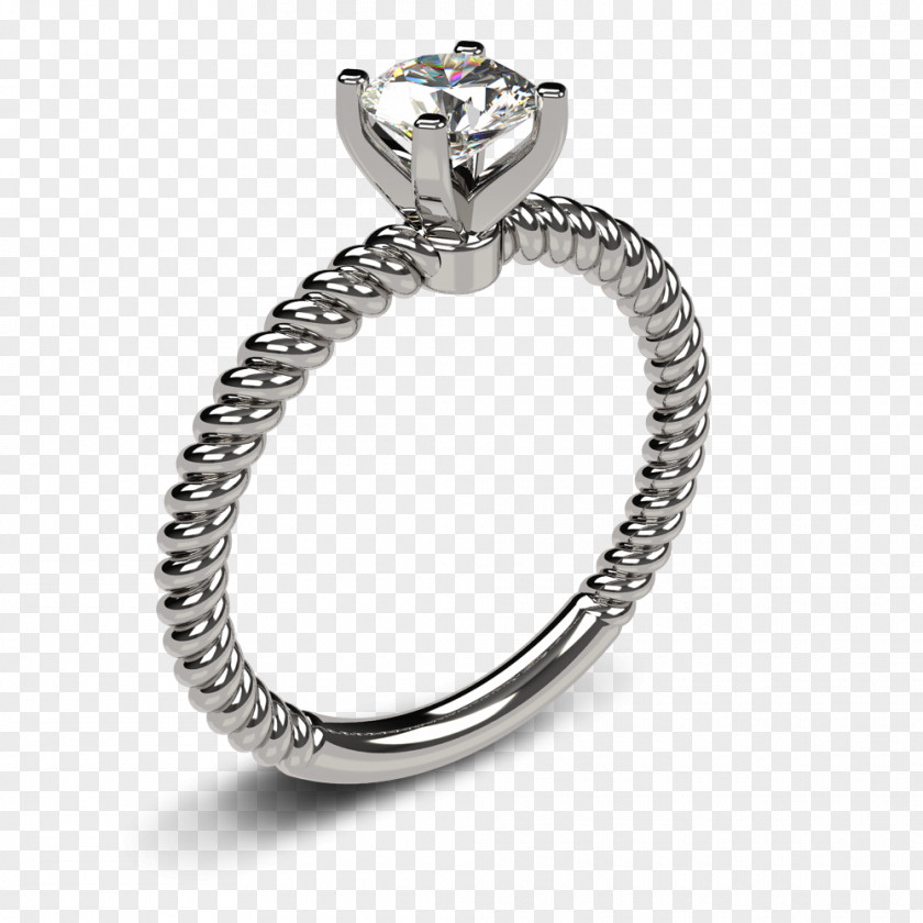 Guy Diamond Engagement Ring Rope Chain Wedding PNG