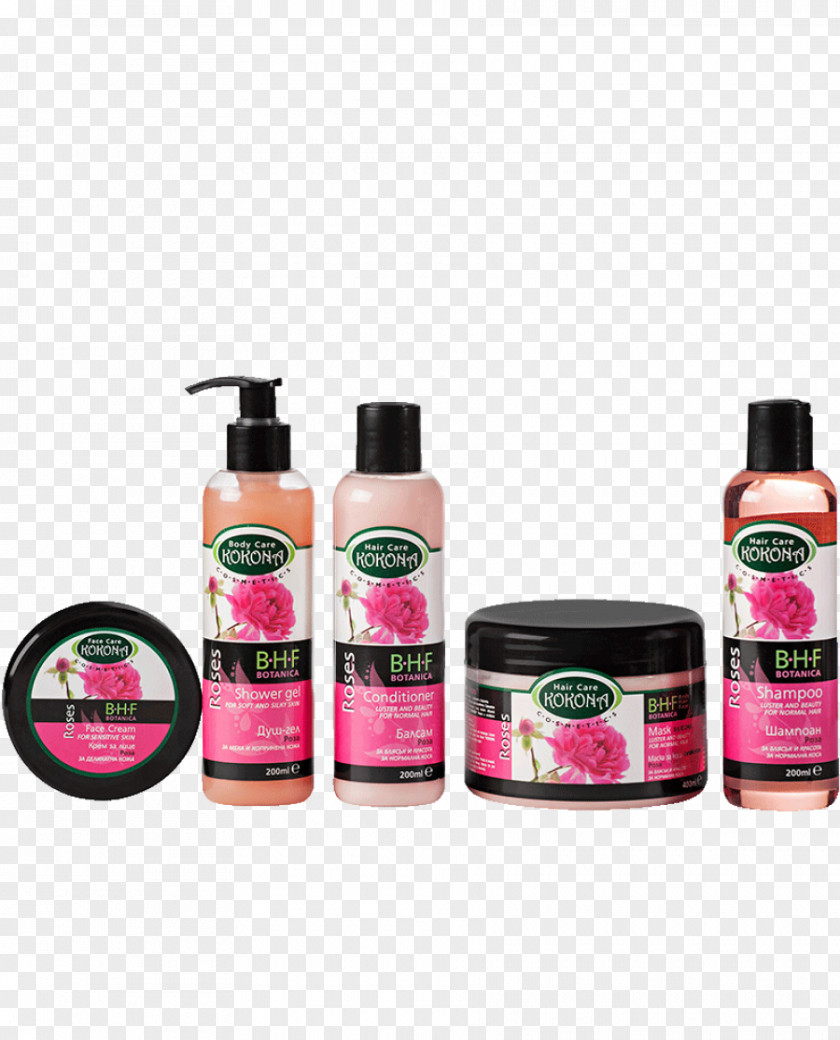 Rose Lotion Skin Hair Cream PNG
