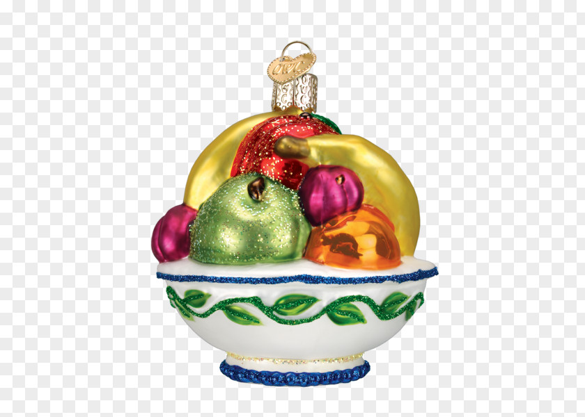 Christmas Ornament Bowl Glass PNG