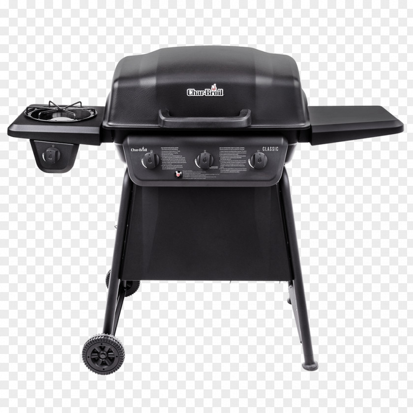 Gas Grills With Side Griddle Barbecue Char-Broil Classic Series Grilling Gasgrill PNG