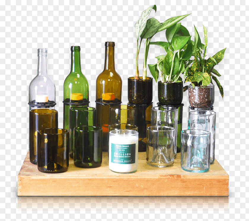 Glass Bottle Cutter Upcycling PNG