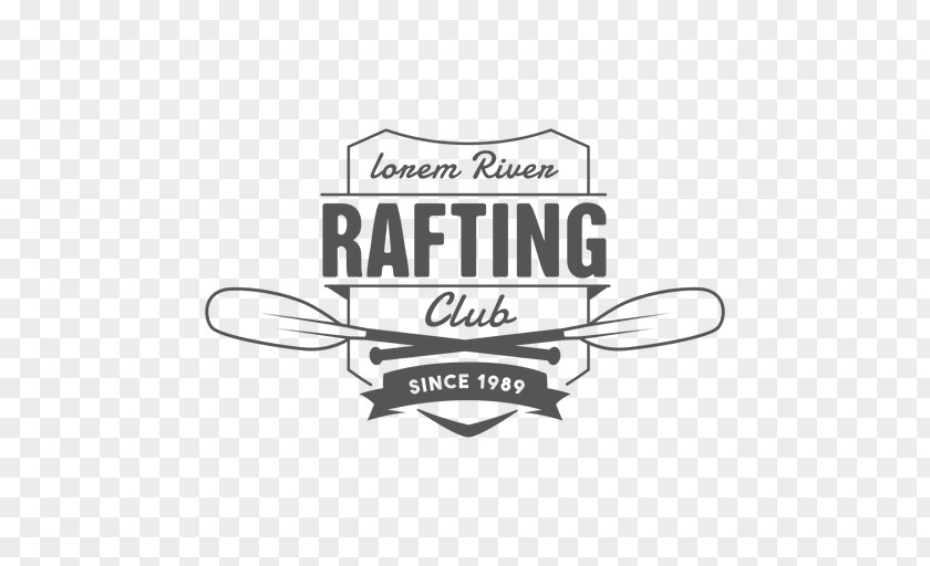 Rafting Label Printer Logo Sticker PNG