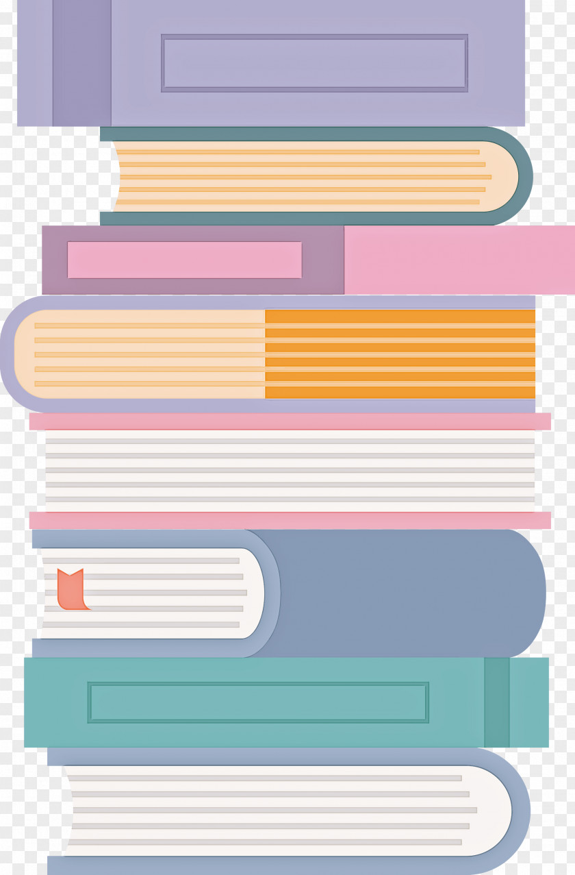 Stack Of Books Books PNG