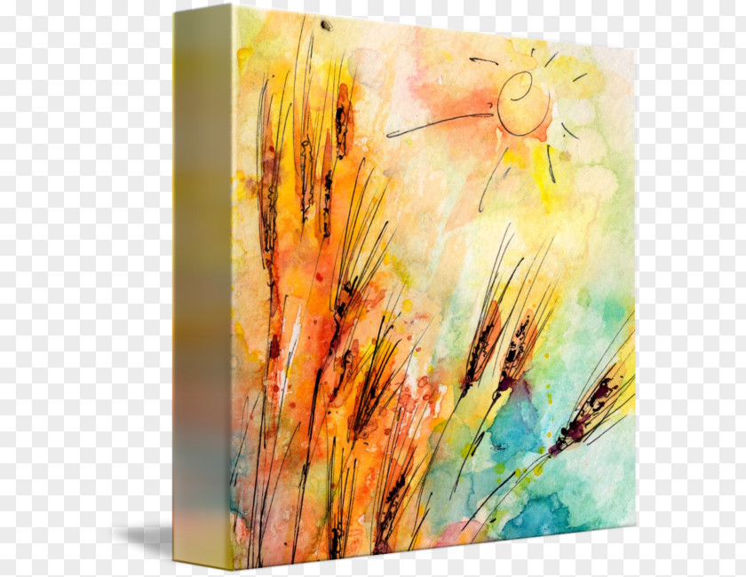 Painting Watercolor Modern Art Fine PNG