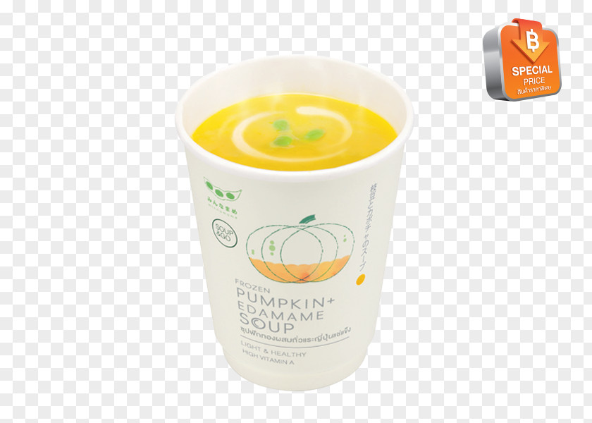 Pumpkin Soup Orange Drink Flavor Cup PNG
