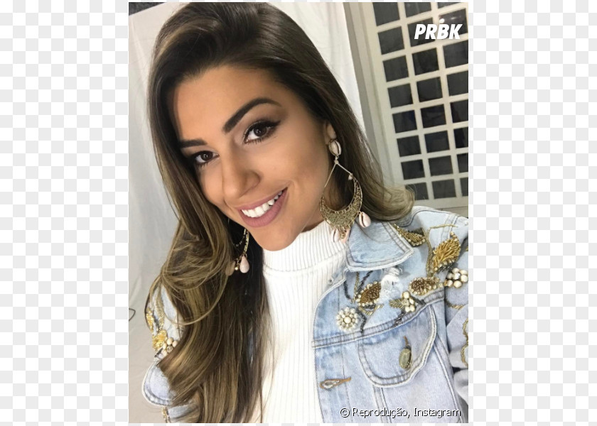 Hair Vivian Amorim Big Brother Brasil 17 Black Coloring PNG