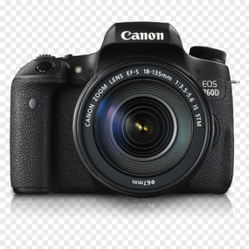 Camera Canon EOS 750D 760D EF-S 18–135mm Lens EF Mount PNG