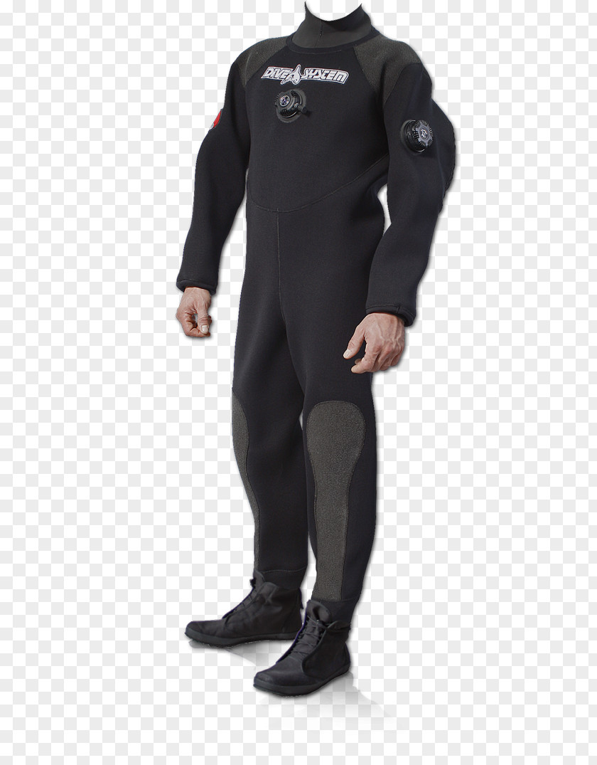Suit Dry Wetsuit Diving Underwater Scuba PNG
