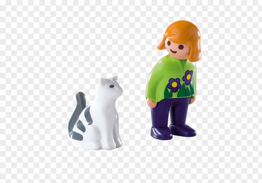 Toy Playmobil Woman Cat SMYK Sp. Z O.o. PNG