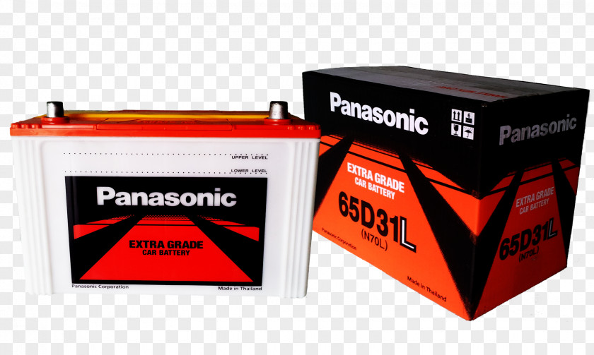Automotive Battery Panasonic VRLA Rechargeable PNG