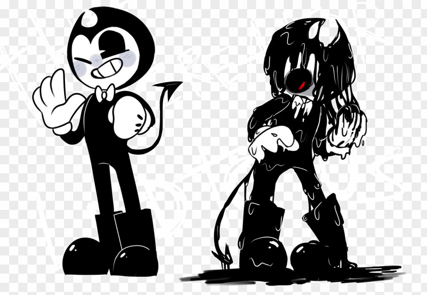 Bendy And The Ink Machine Cartoon Illustration Image PNG
