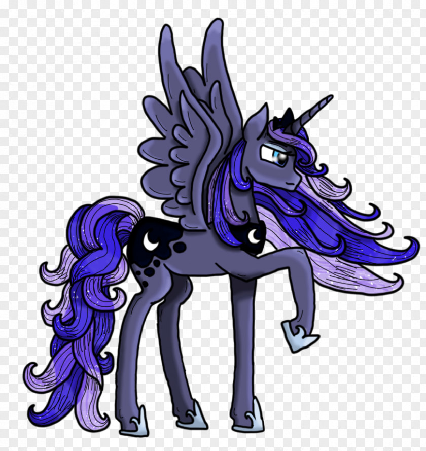 Horse Pony Princess Luna Rainbow Dash Pegasus Down PNG