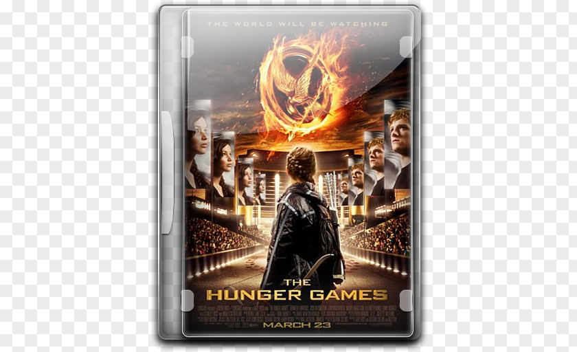 The Hunger Games YouTube Film Poster PNG