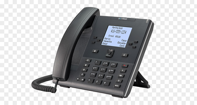 Business Manual Telephone Mobile Phones Mitel Aastra 9116LP 5370ip PNG