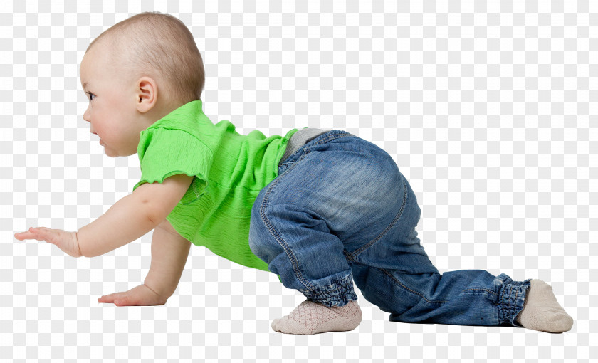 Crawling Baby Infant Toddler Child PNG