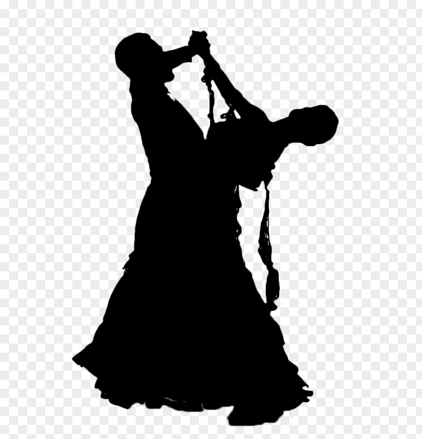 Dancing Silhouette Viennese Waltz Ballroom Dance PNG