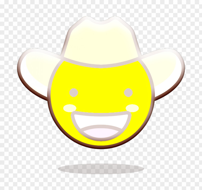 Emoticon Headgear Cowboy Icon Face Hat PNG