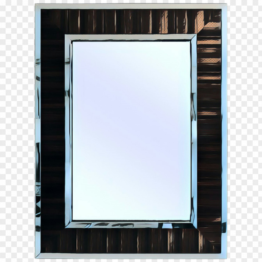Silver Metal Picture Frame PNG