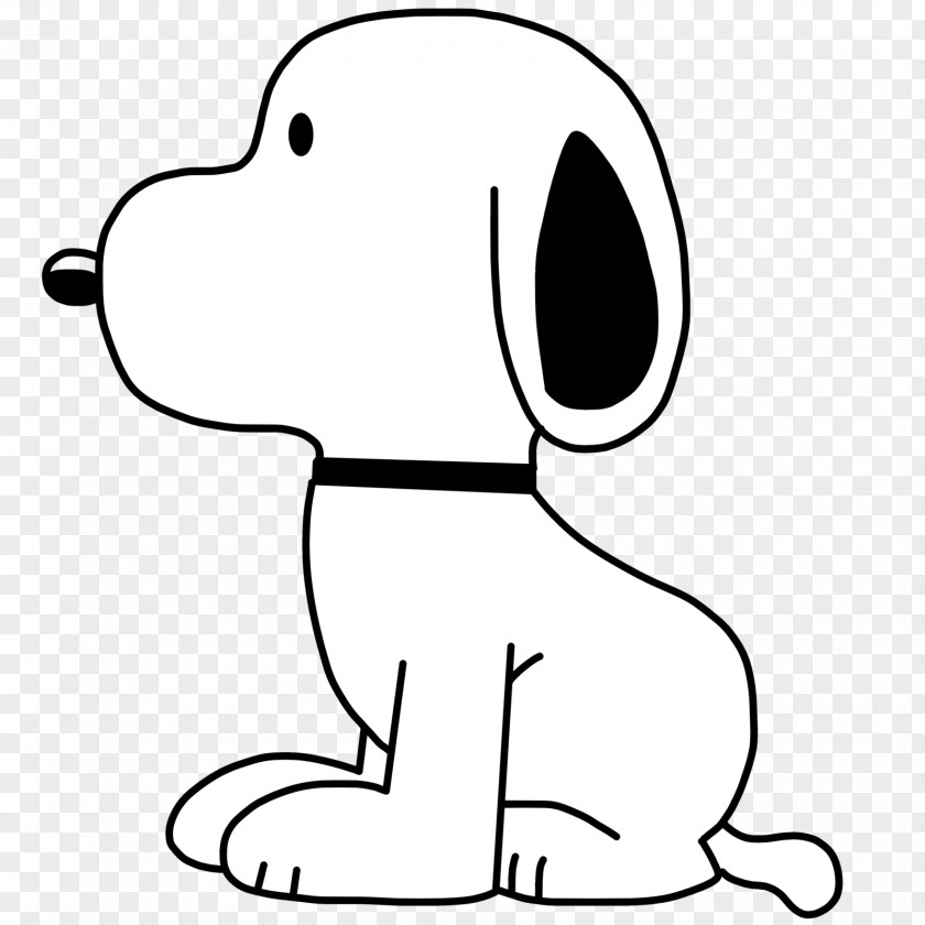 Snoopy Black And White Monochrome Photography Whiskers Facial Expression Snout PNG