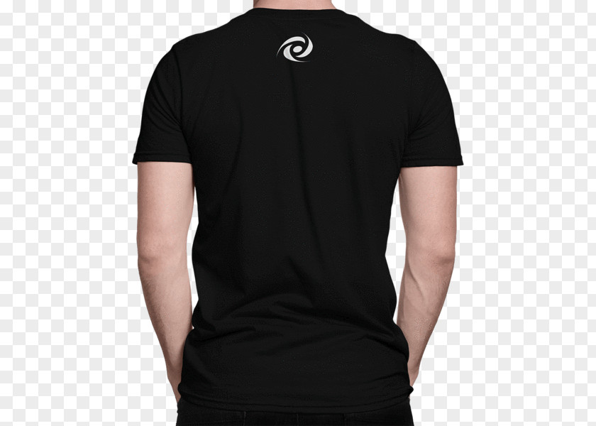Black T-shirt Back Printed Clothing Amazon.com PNG