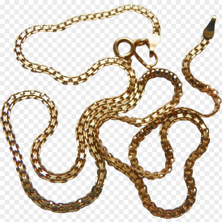 Gold Chain Body Jewellery Necklace Metal PNG
