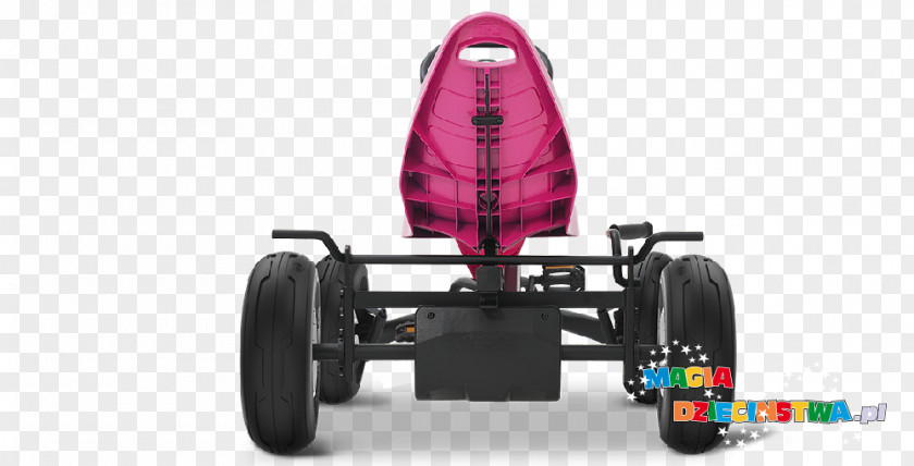 Pink Limousine Go-kart Quadracycle Pedal BERG Race CRG PNG