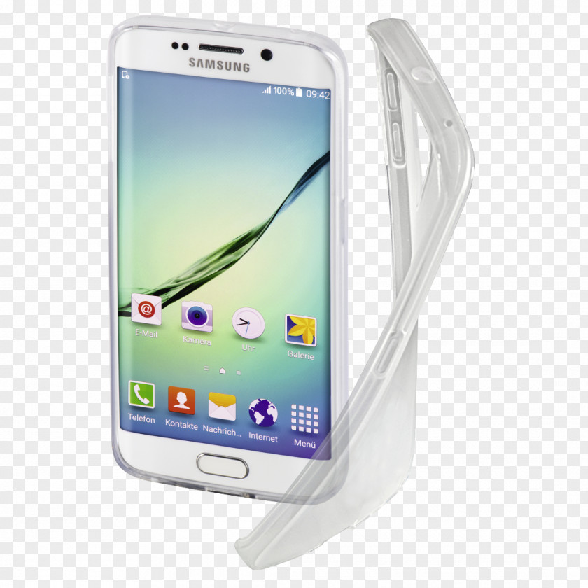 Smartphone Samsung Galaxy S6 Edge Feature Phone Telephone PNG