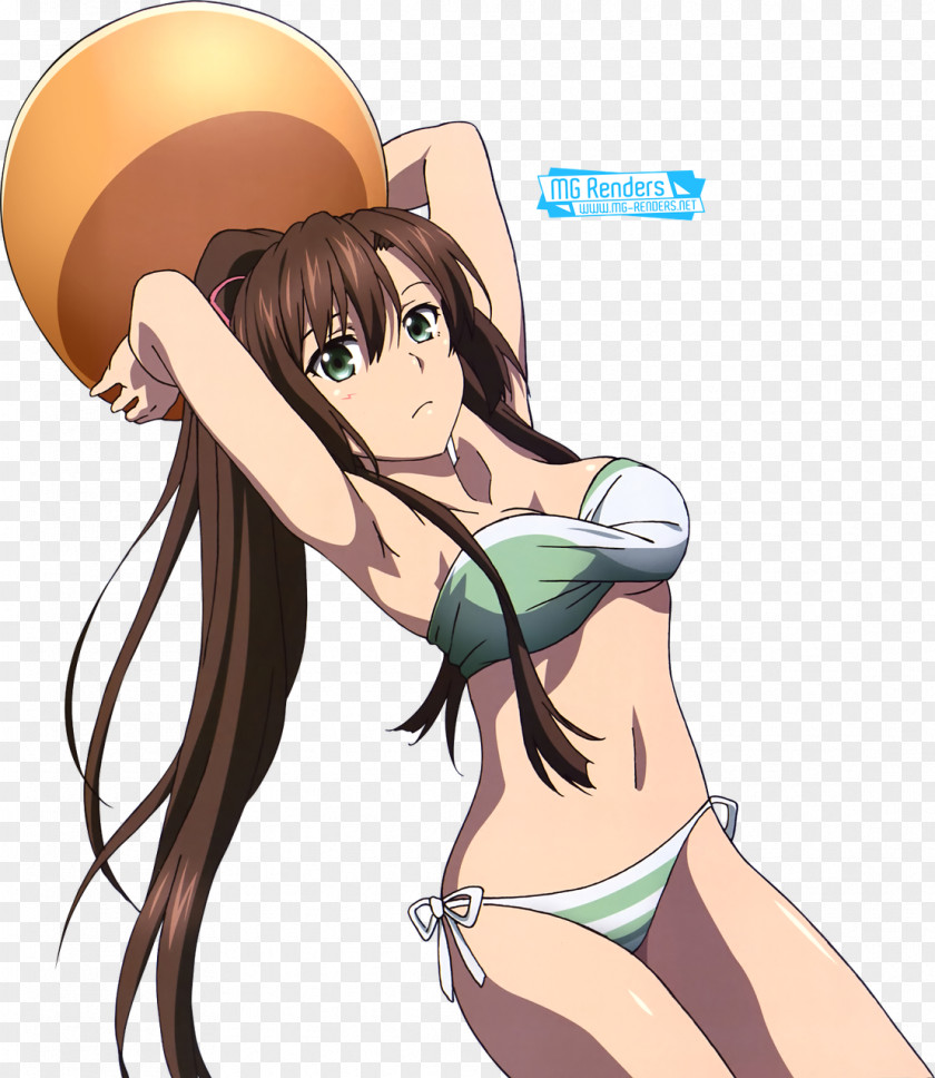 Strike The Blood Anime Swimsuit Hair Brown PNG the Brown, clipart PNG