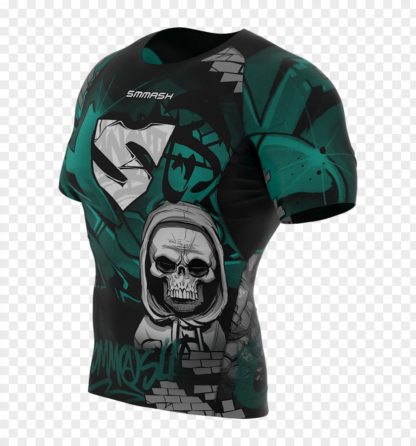T-shirt Sleeve Skull PNG