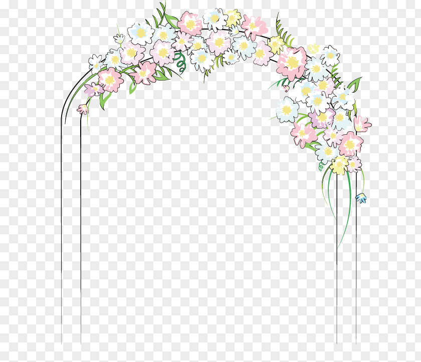 Wedding Flower Door Clip Art PNG