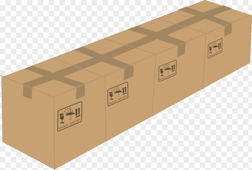 Box Mover Cardboard Clip Art PNG