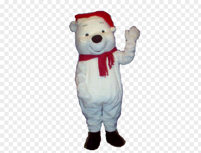 Chicago Bears Mascot Costumed Character Santa Claus PNG