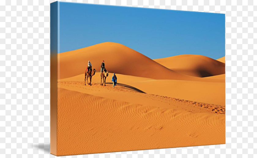 Desert Singing Sand Gallery Wrap Canvas Stock Photography PNG