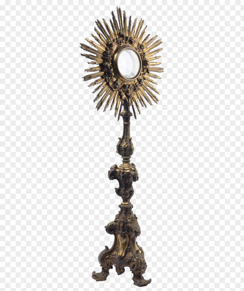 Joias Monstrance Portrait Glass 19th Century Museum PNG