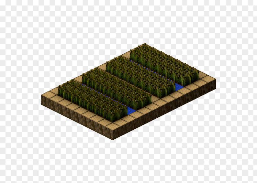 Minecraft Lemoore Small Farm Blueprint PNG