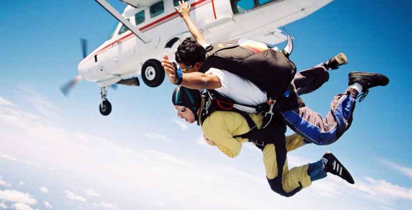 Parachute India Ocean Isle Beach Parachuting Tandem Skydiving Sport PNG