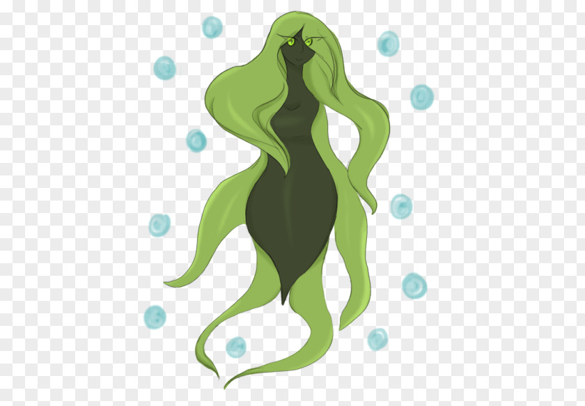 Seaweed Watercolor Costume Design Cartoon Organism PNG