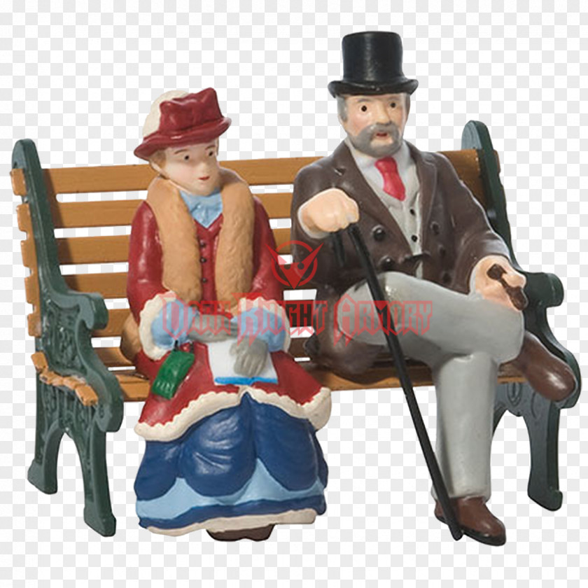 Couple Relax Department 56 Dickens Village Relaxing In Regent's Park Read Figurine PNG