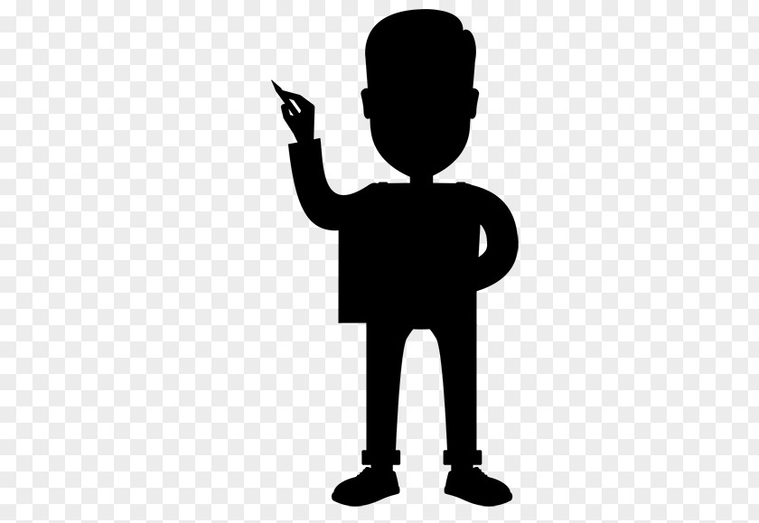 Finger Silhouette Thumb Standing PNG