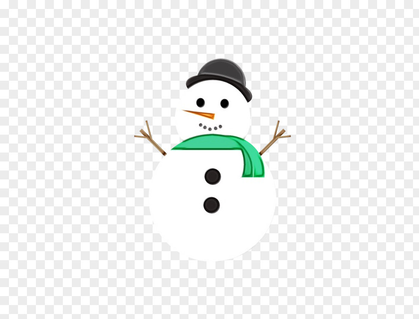 Logo Smile Snowman Cartoon PNG
